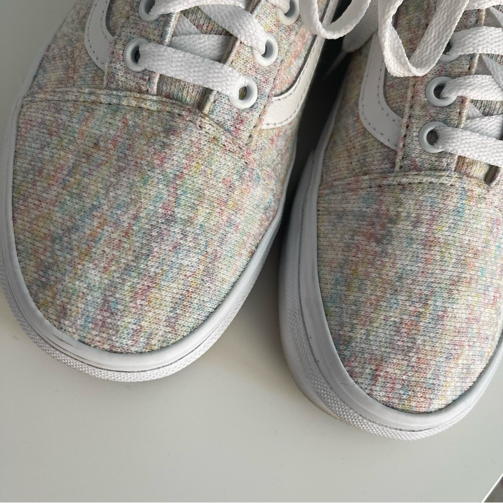 Vans Pink and White Sneakers - Picture 3 of 4